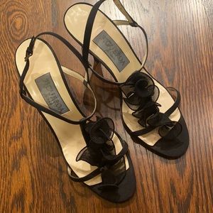 FIGUERROA SIZE 9 BLACK HEELS VINTAGE